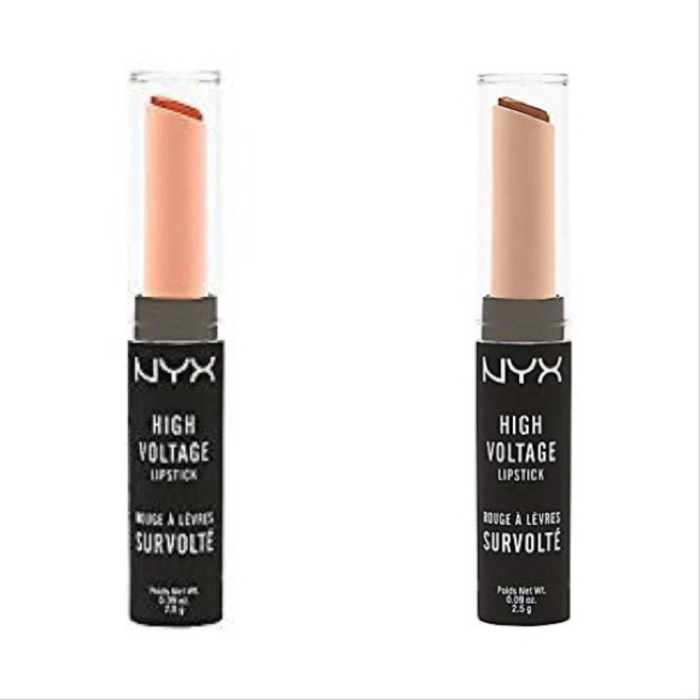 Nyx High Voltage Lipstick Lot Of Two